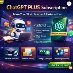 ChatGPT Plus Personal Account Subscription